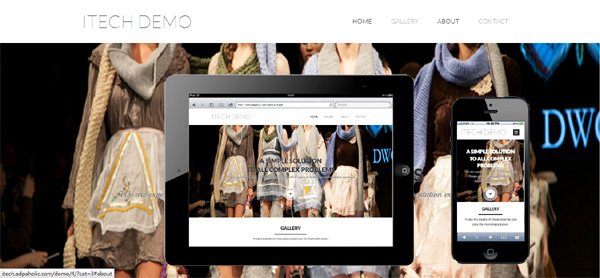 Responsive Website Template 3